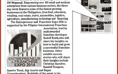 The Daily Tribune: Entrepreneur Expo Set