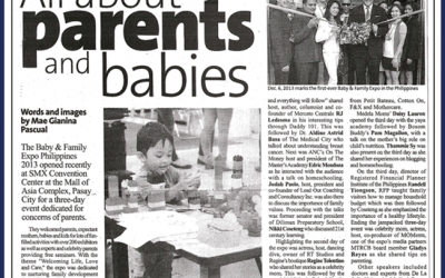 Manila Standard Today: All About Parents and Babies